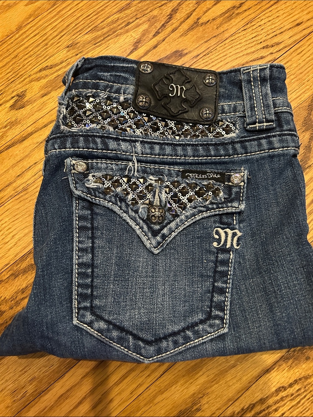 Miss Me Bermuda Shorts
